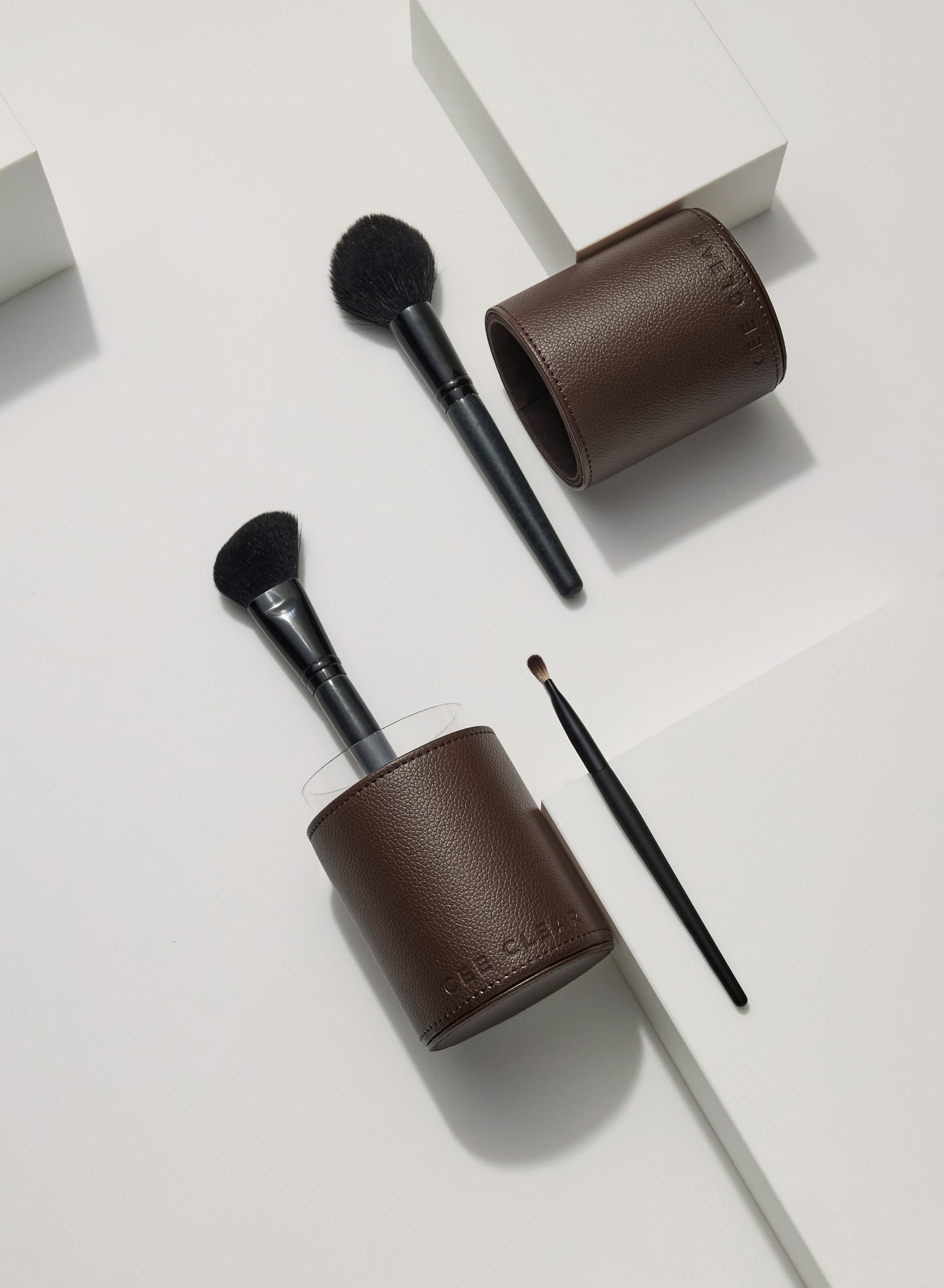 MAKEUP BRUSH CASE ESPRESSO