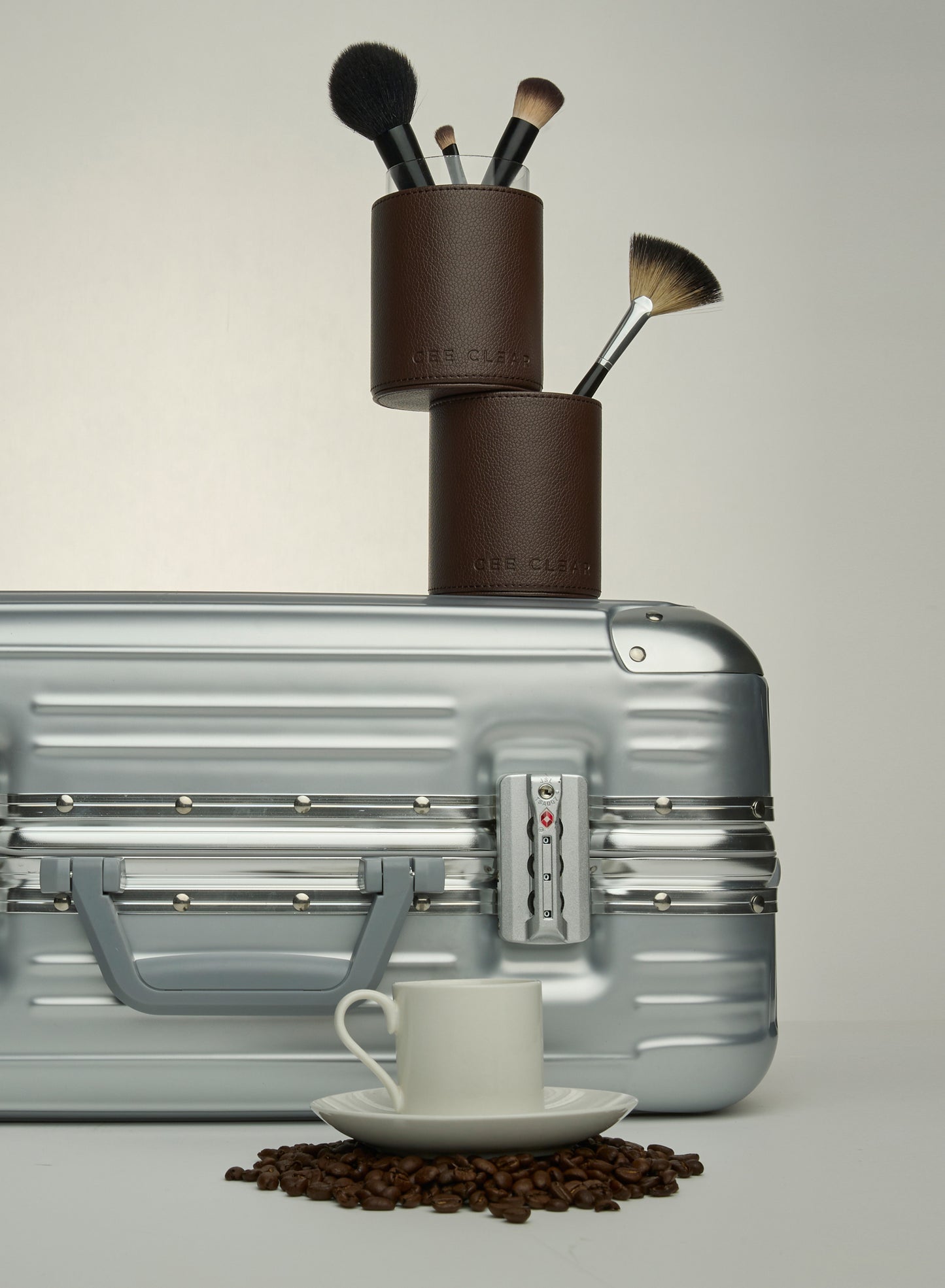 MAKEUP BRUSH CASE ESPRESSO