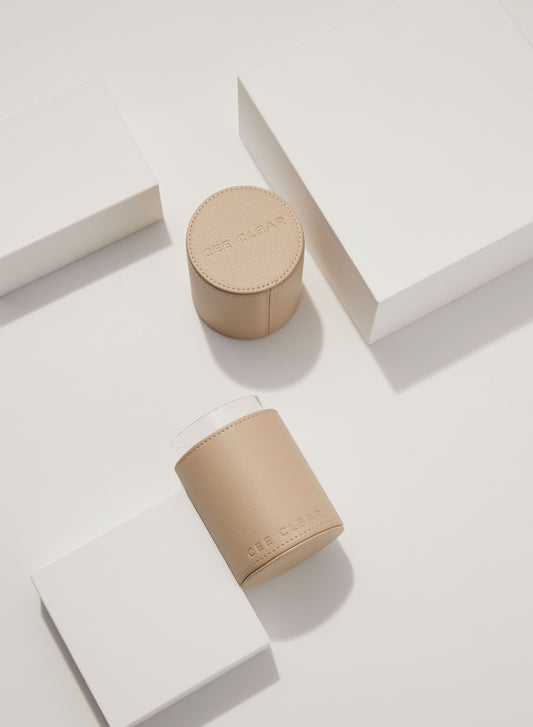 MAKEUP BRUSH CASE NATURAL