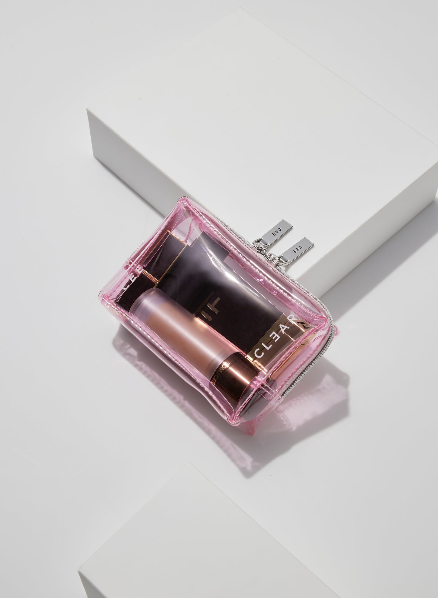 BLUSH MINI COSMETIC CASE