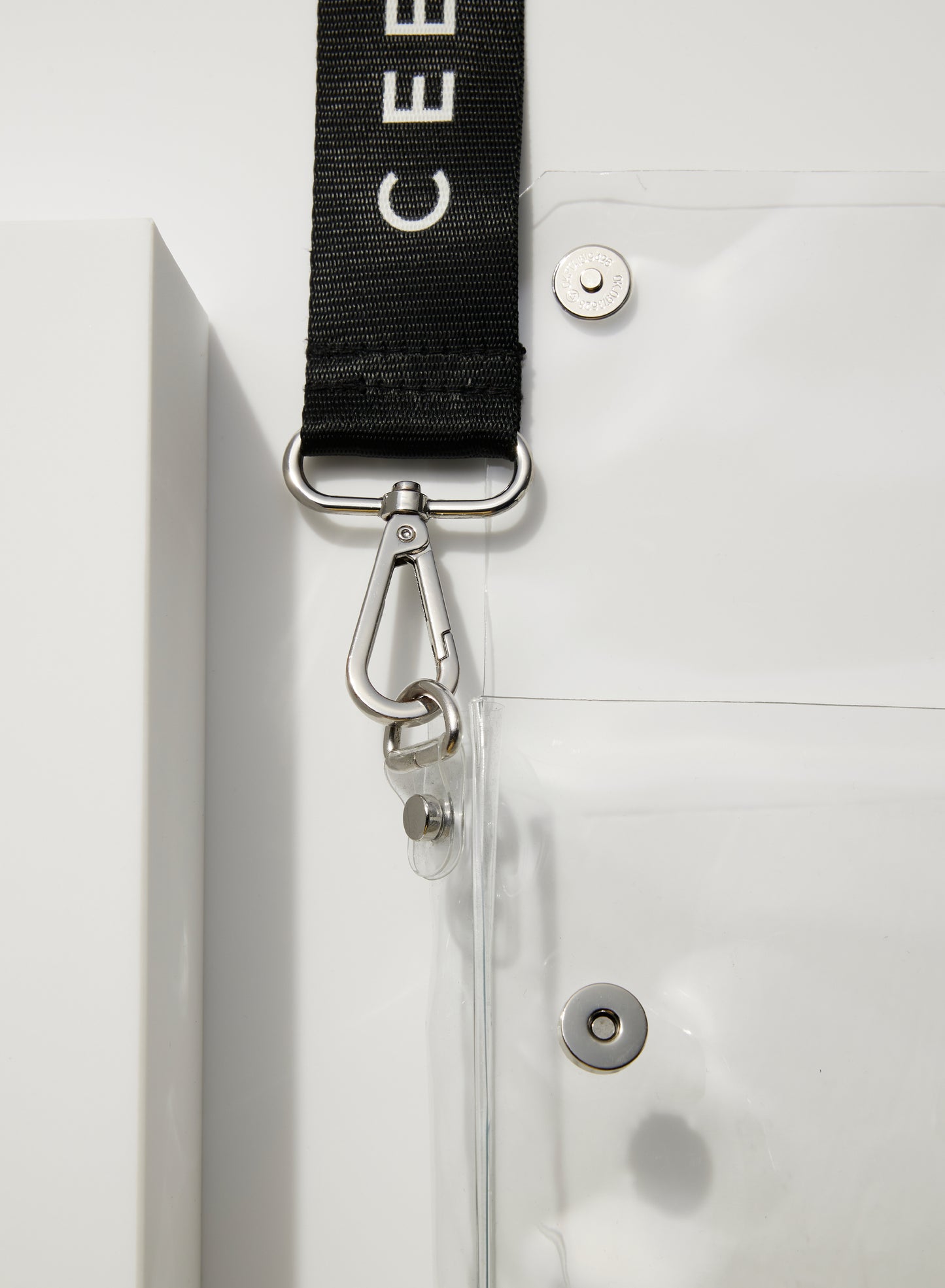 CLEAR CROSS BODY BAG