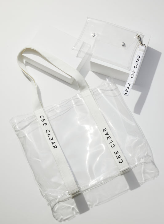 CLEAR TRAVEL LARGE BAG SET