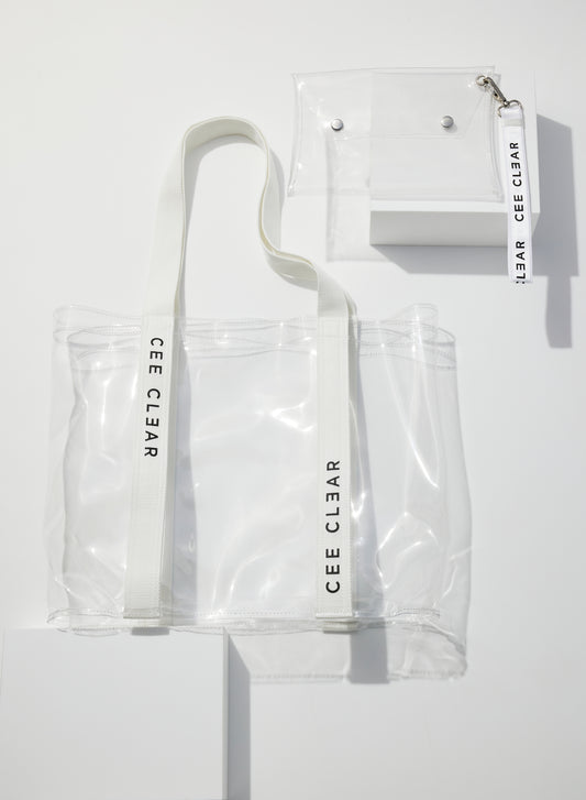 CLEAR TRAVEL LARGE BAG SET